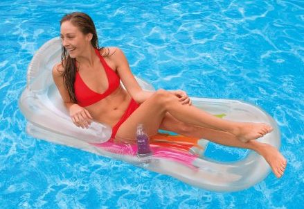Intex Inflatable King Kool Pool Lounge Only $5.19!