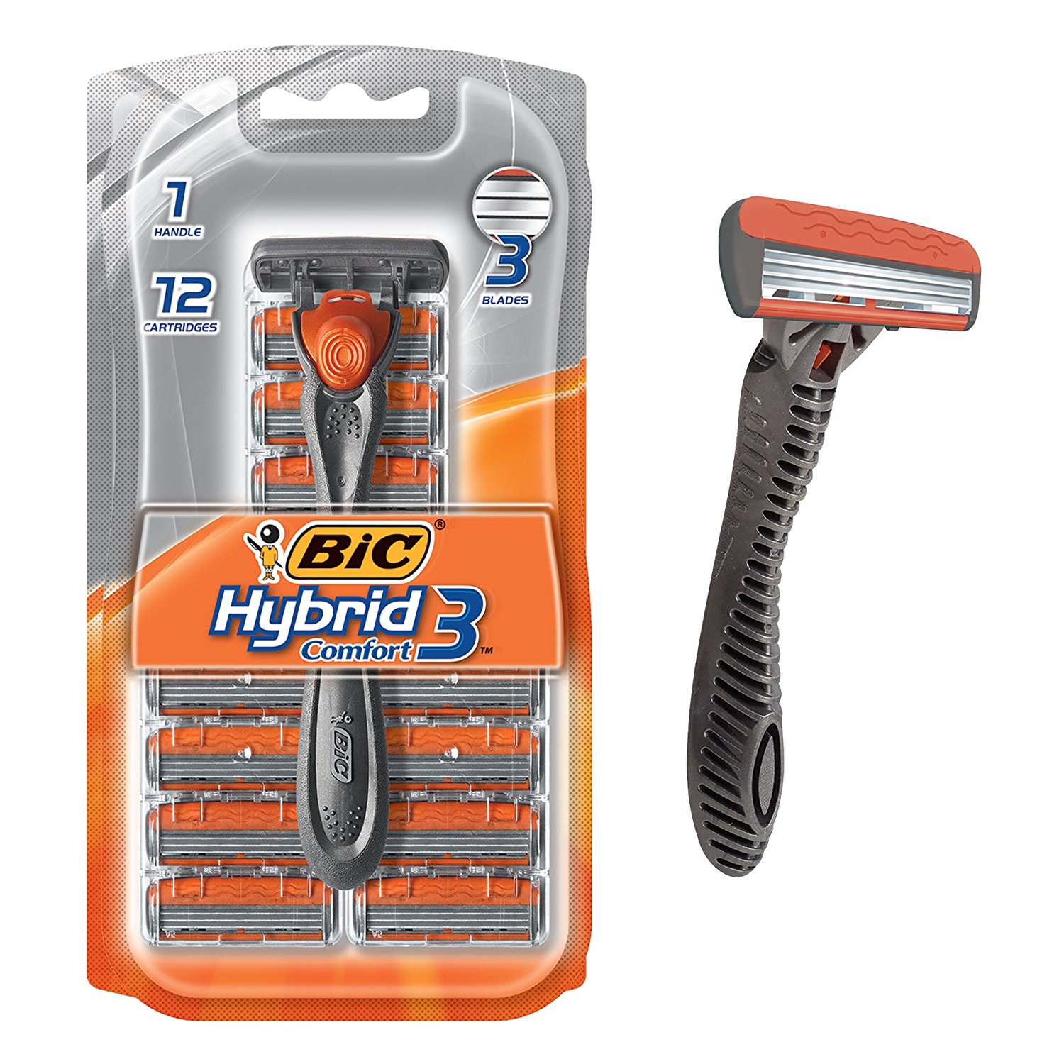BIC Hybrid 3 Comfort Disposable Razor 12 Count Only $5.15 Shipped!
