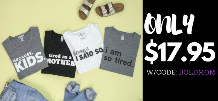 Cents of Style Bold & Full Wednesday – Cute MOM GRAPHIC T-SHIRT for $17.95! FREE SHIPPING!