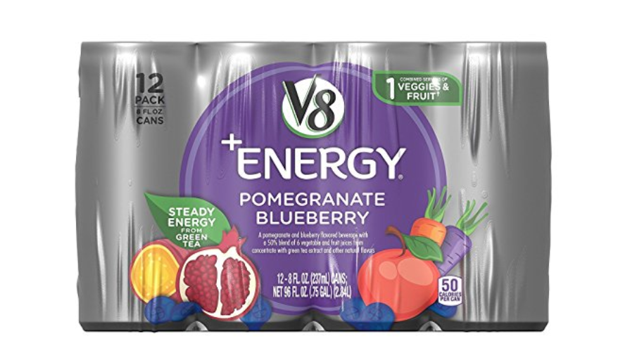 V8 +Energy, Pomegranate Blueberry 12-Pack Just $5.29 Shipped!
