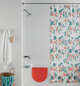 EVEN LOWER PRICE! Mainstays 14 PC Floral Shower Curtain Set Just $2.33!