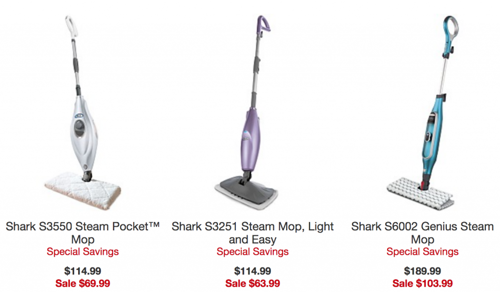 Save On Shark Steam Mops At Macy’s! Save Up To 40%!