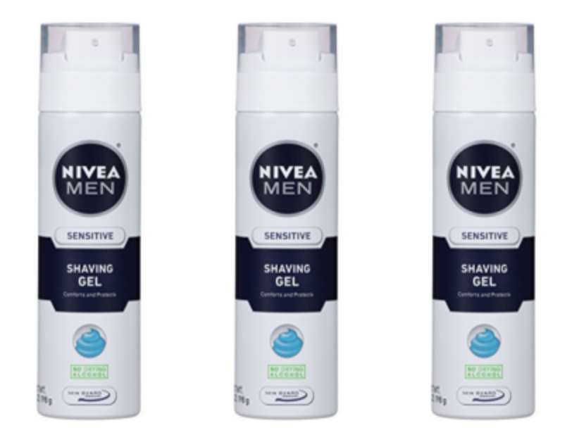 Prime Exclusive: NIVEA FOR MEN Sensitive Shaving Gel 3-Pack Just $6.81 Shipped!