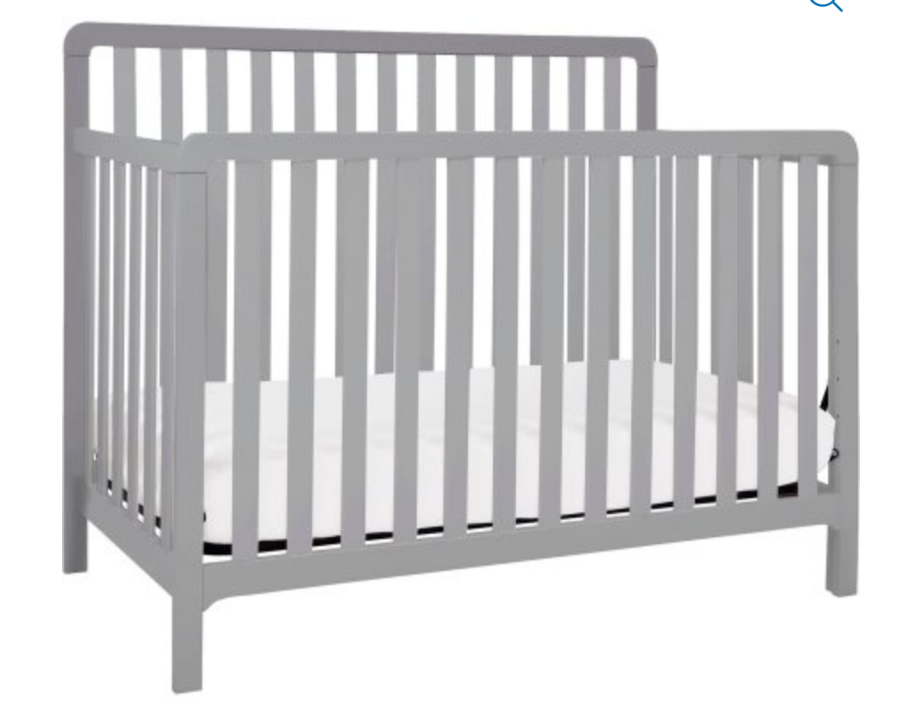 Carter’s Taylor 4-in-1 Convertible Crib, Gray Just $89.99! (Reg. $199.00)