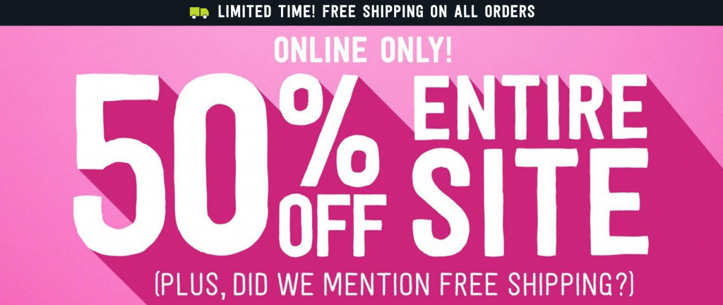 50% Off Sitewide & FREE Shipping At Cray 8!
