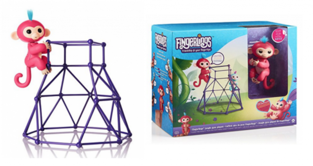 Fingerlings – Jungle Gym Playset + Interactive Baby Monkey Aimee Just $9.45! (Reg. $19.99)