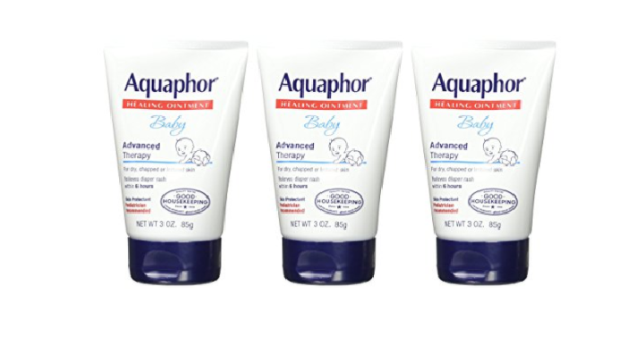 Aquaphor Baby Advanced Therapy Healing Ointment 3 Ounce Tube (Pack of 3) Only $8.99 Shipped!