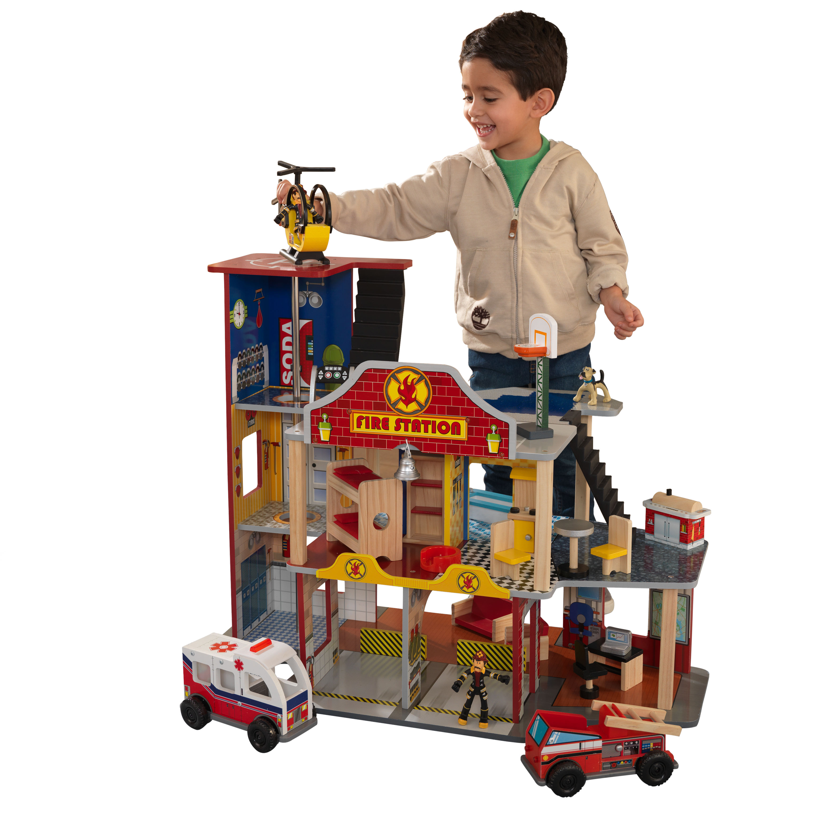 KidKraft Deluxe Fire Rescue Set Only $49.99! (Reg $116.97)