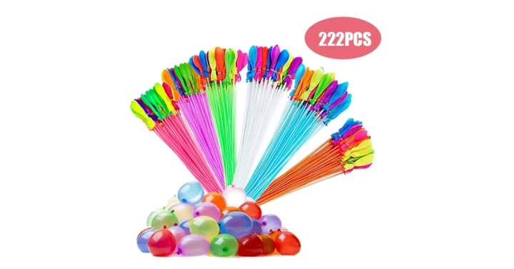 Bunch Balloons Water Balloons – 222 pieces – Just $3.60! Free shipping!