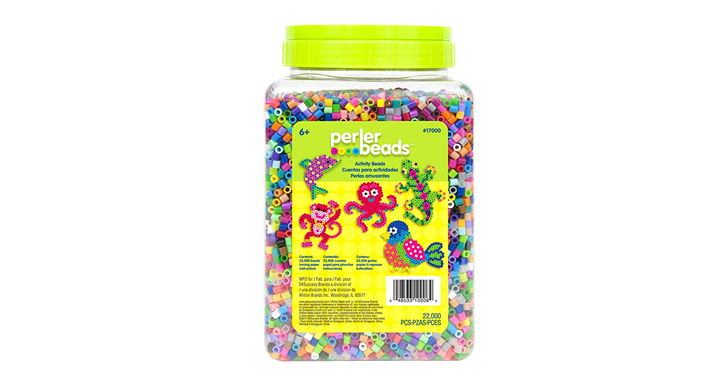 Perler Beads 22,000 Count Bead Jar Multi-Mix Colors – Just $17.15!