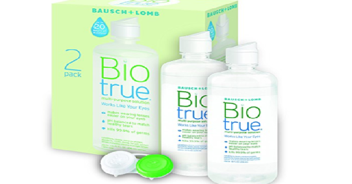 Biotrue Contact Lens Solution Multi-Purpose 10 oz (2 count) Only $10.18 Shipped! That’s only $5.09 Each!