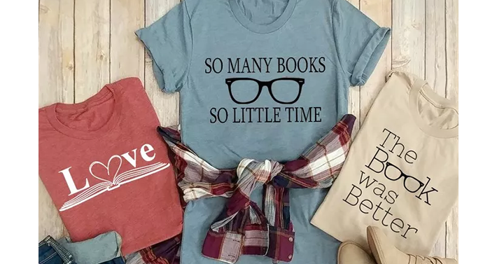 Book Tees from Jane in 5 Styles – Just $13.99!