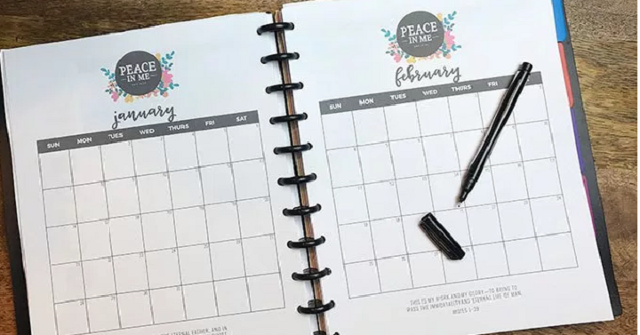 Organize Yourself at The Beginning of Every Month! Quick Tips to Keep You Organized!