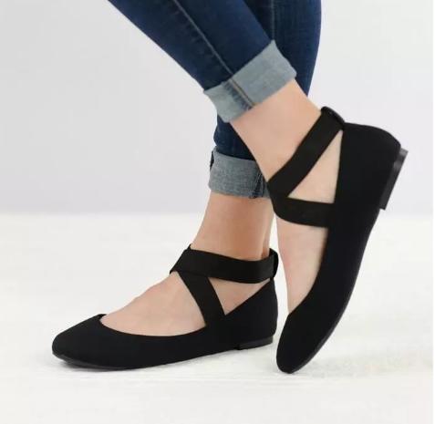 Criss Cross Mary Jane Flats – Only $13.99!