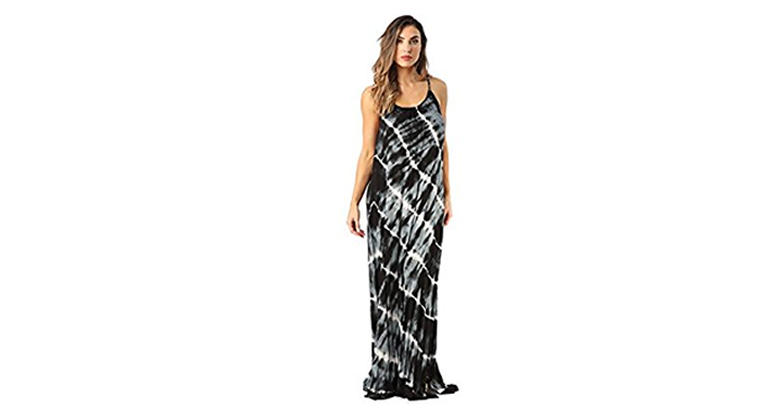 Riviera Sun Tie Dye Spaghetti Strap Maxi Dress – Just $16.98!