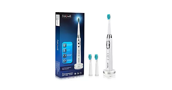 Save on Fairywill electric toothbrush! Just $19.95!