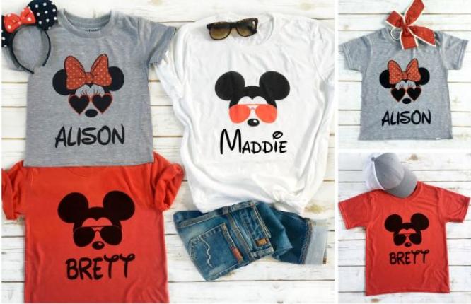 Custom Family Character Tees – Only $13.99!