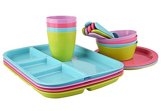 Mainstays 24-Pc Kids Dinnerware Set Just $5.00!