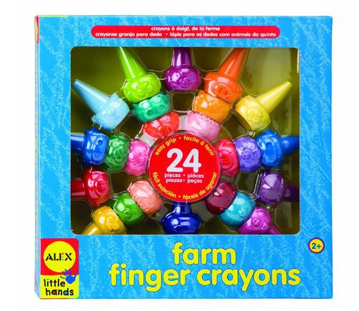 ALEX Toys Little Hands Farm Finger Crayons – Only $5.93!
