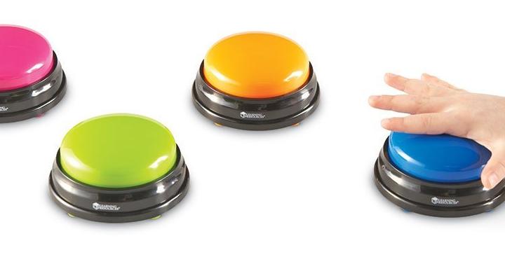 Learning Resources Answer Buzzers, Set of 4 – Only $12.79! Perfect for Game Night!
