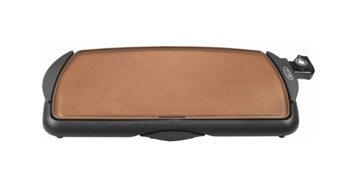 Bella 10.5″ x 20″ Ceramic Copper Titanium Electric Griddle – Just $17.99!