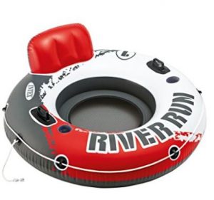 Intex Red River Run 1 Fire Edition Sport Lounge, Inflatable Water Float $10.80!