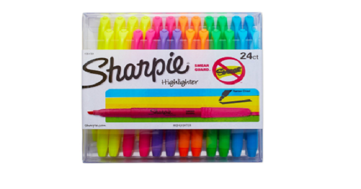 Sharpie Accent Highlighters- 24 Pack ONLY $9.48!