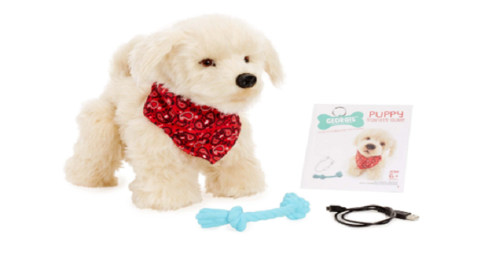 Georgie Interactive Plush Electronic Puppy Only $49.90 Shipped! (Reg. $130)