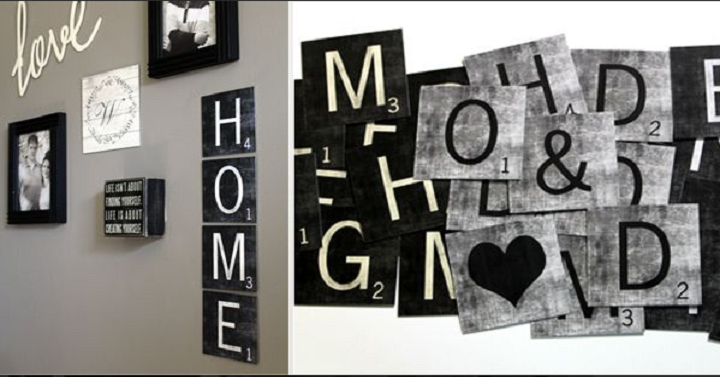 Metal Scrabble Tiles for Only $3.99! Today Only!