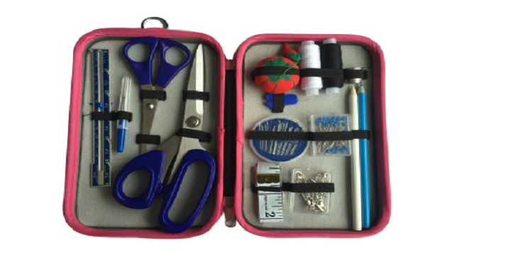 25-Piece Travel Size Sewing Kit in Pink Only $4.35! (Reg. $10)