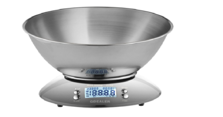 Stainless Steel Digital Kitchen Scale Only $14.44! (Reg. $40)