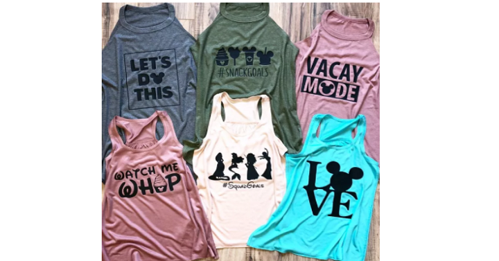 Jane: Vacation Flowy Tanks (Adult and Kid Sizes) for Only $9.99! (Reg. $25)