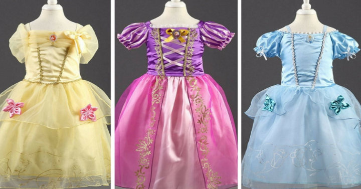 Disney Inspired Princess Dresses- 8 Styles Only $13.99! (Reg. $30)