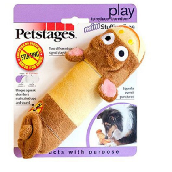 Petstages No Stuffing Lil’ Squeak Toy for Small Dogs for Only $2.15!