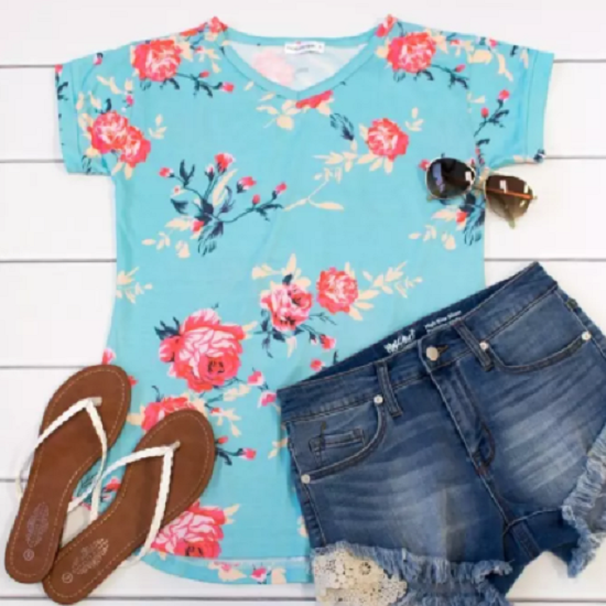 Jane: Floral Tees (3 Colors) for Only $9.99! (Reg. $29)