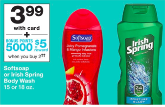 Irish Spring Body Wash Only 49¢ After Coupon and Walgreens Points Deal! (Starts 4/8)