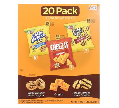Keebler Cookie and Cheez-It Variety Pack (20-Count) – Only $5.04!