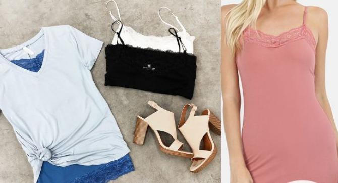 Lace Layering Tank – Only $5.99 Shipped!