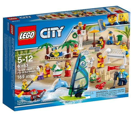 LEGO City Town People Pack – Fun at the Beach – Only $31.99 Shipped!