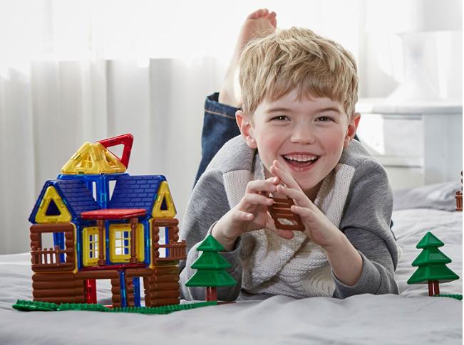 MAGFORMERS Log Cabin 87 Piece Building Set – Only $61.34 Shipped!