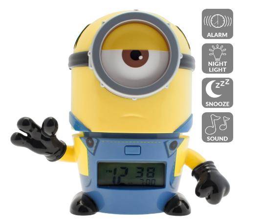 Despicable Me 3 Minions Kids Night Light Alarm Clock – Only $12.39!