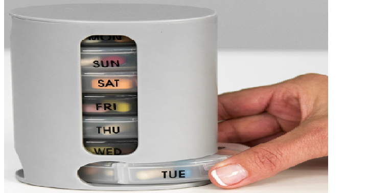 As Seen on TV Pill Pro – 7 Day Compact Organizers (2 Pack) Only $13.99 Shipped!
