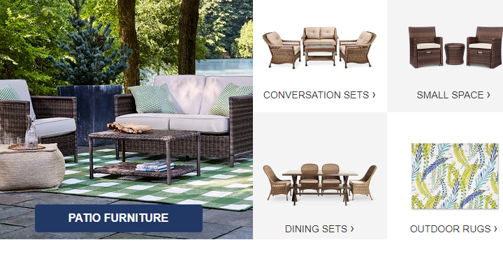 Target: Save 30% off Patio Furniture & Rugs! Today, April 25th Only!
