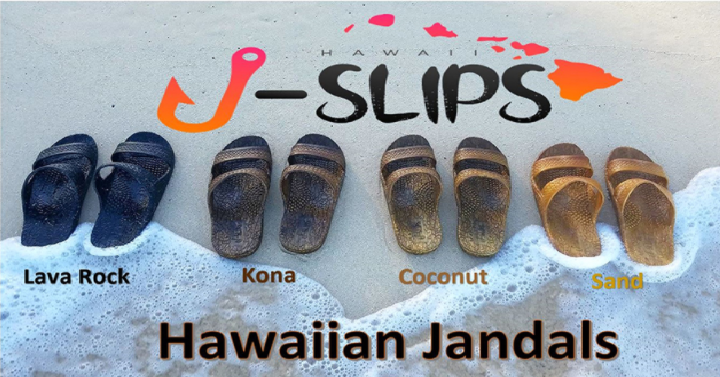 J-Slips Hawaiian Jandals For the Whole Family Start at Only $10.99 Shipped!