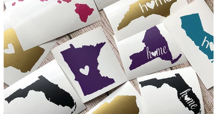 State Vinyl Decal from Jane – Just $3.99!