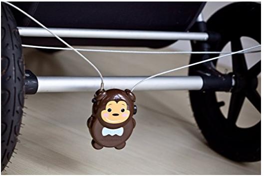Buggyguard Retractable Stroller Lock (Monkey) – Only $9.99!