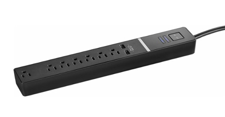 Rocketfish 7-Outlet/2-USB Surge Protector Strip – Just $19.99!