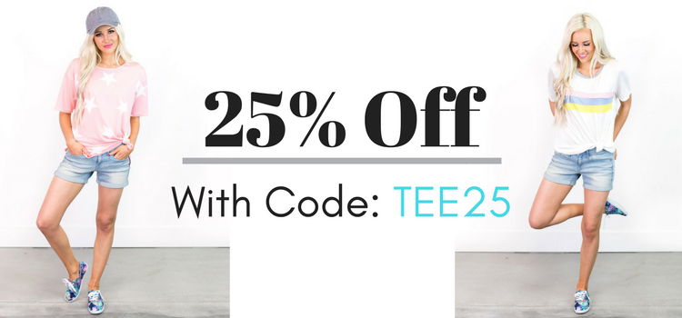 Cute Spring Tees from Cents of Style! 25% off with FREE Shipping!