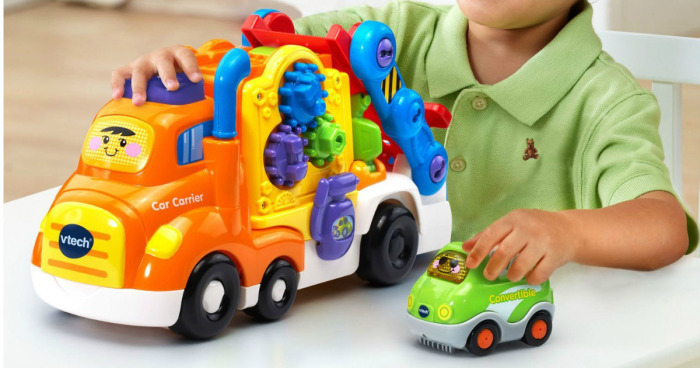 VTech Go! Go! Smart Wheels Deluxe Car Carrier Only $9.09!! (Was $19.97)