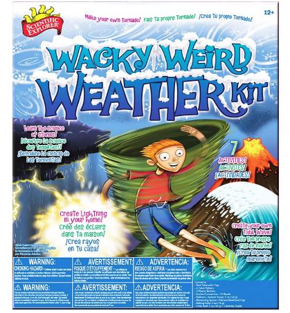 Scientific Explorer Wacky Weird Weather Kit – Only $7!